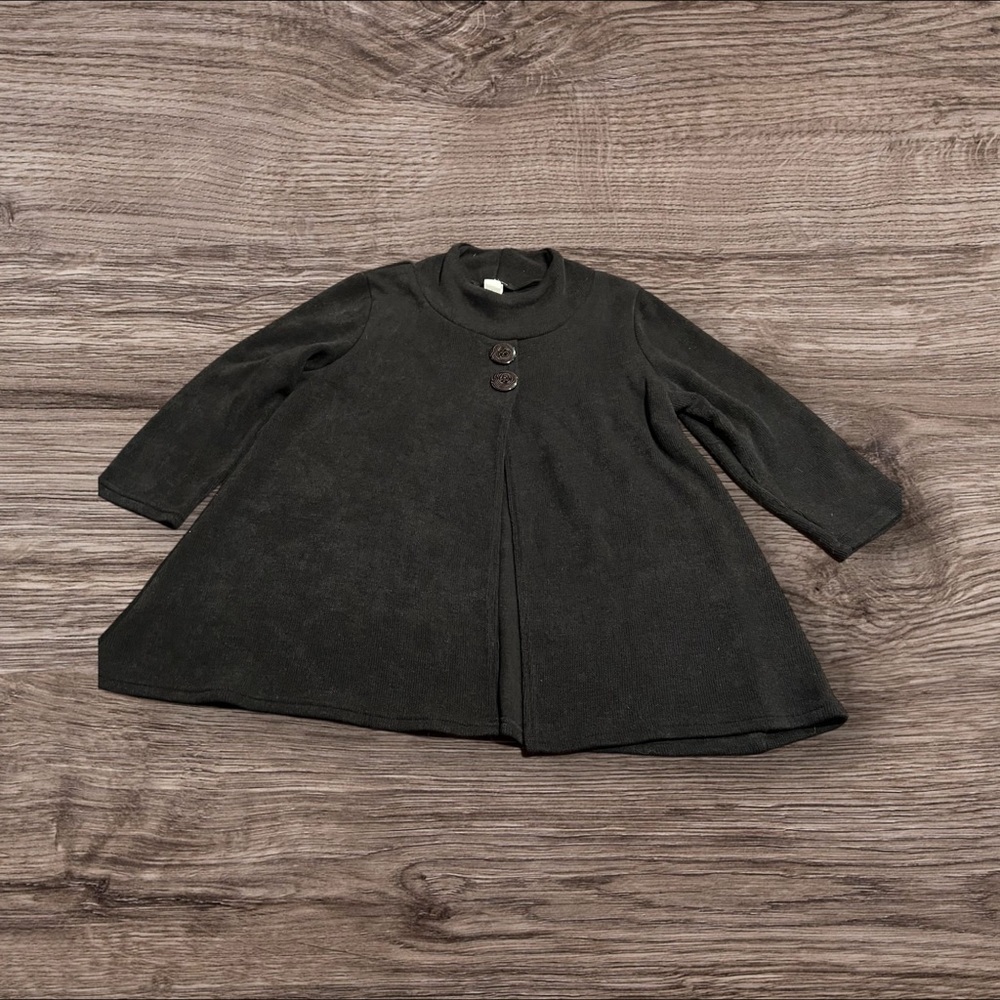 Yushi Women’s Black Swing Sweater Size XL